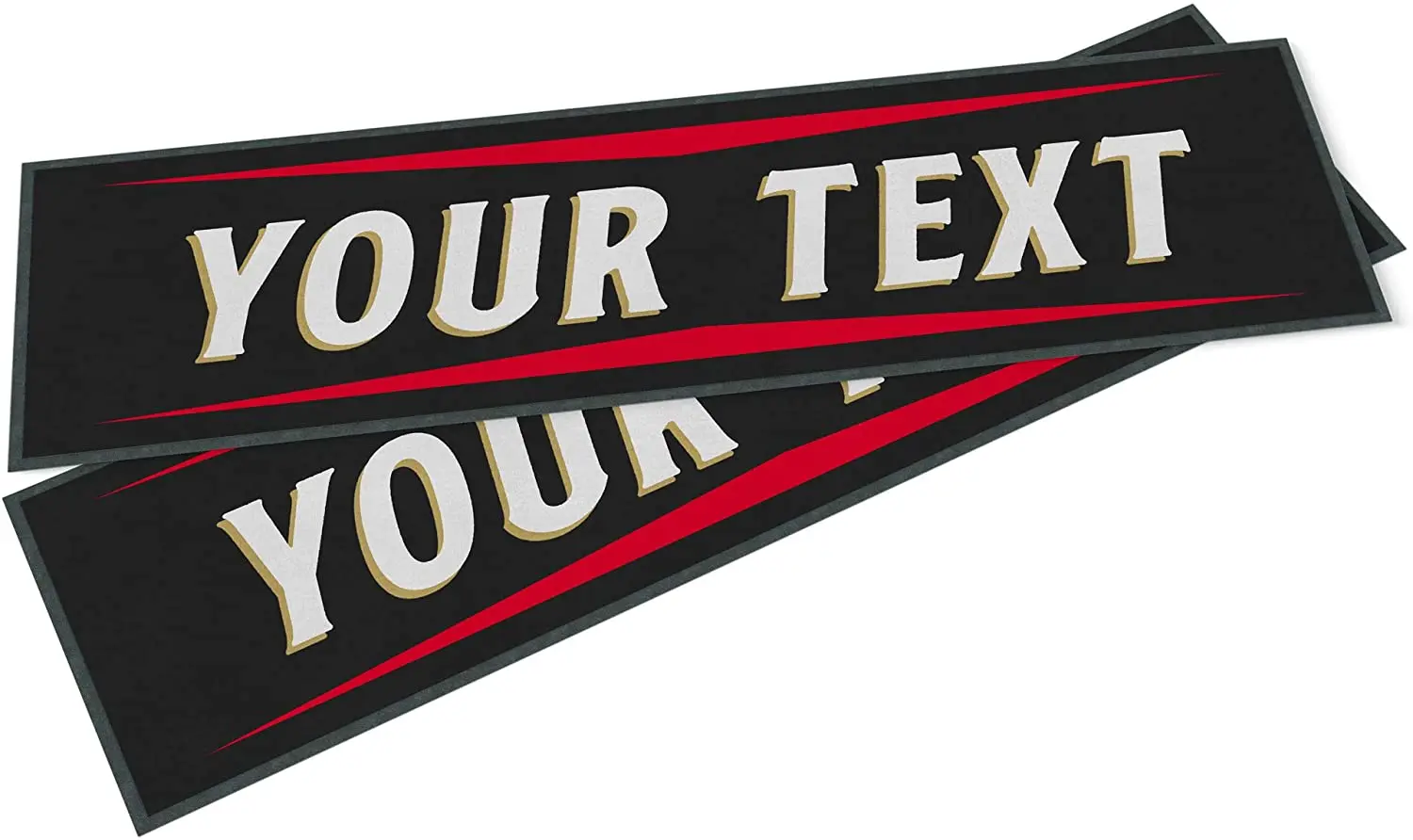 Personalised logo pvc bar beer mats