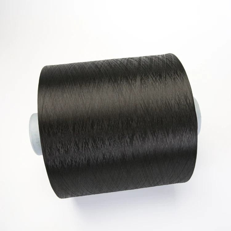 
China PET FLAKE RECYCLED POLYESTER YARN DTY 300D/96F 
