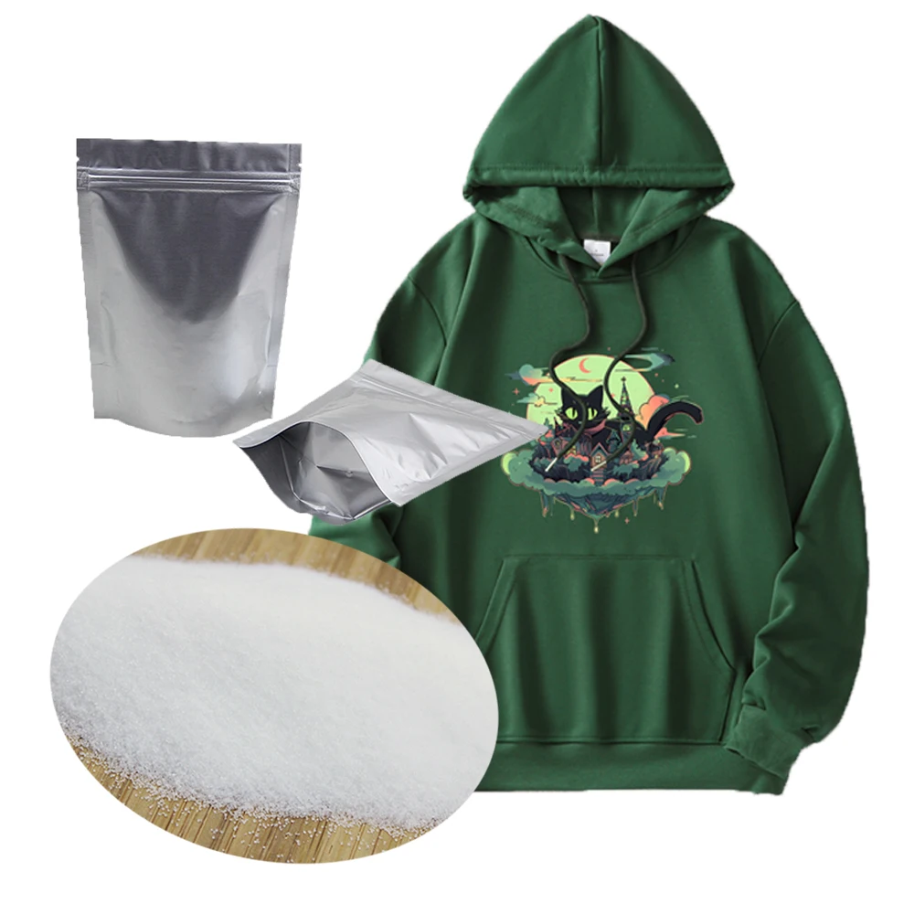 Производитель эко DTF пленка пудра легко наносится термопереводная печать для футболок на заказ