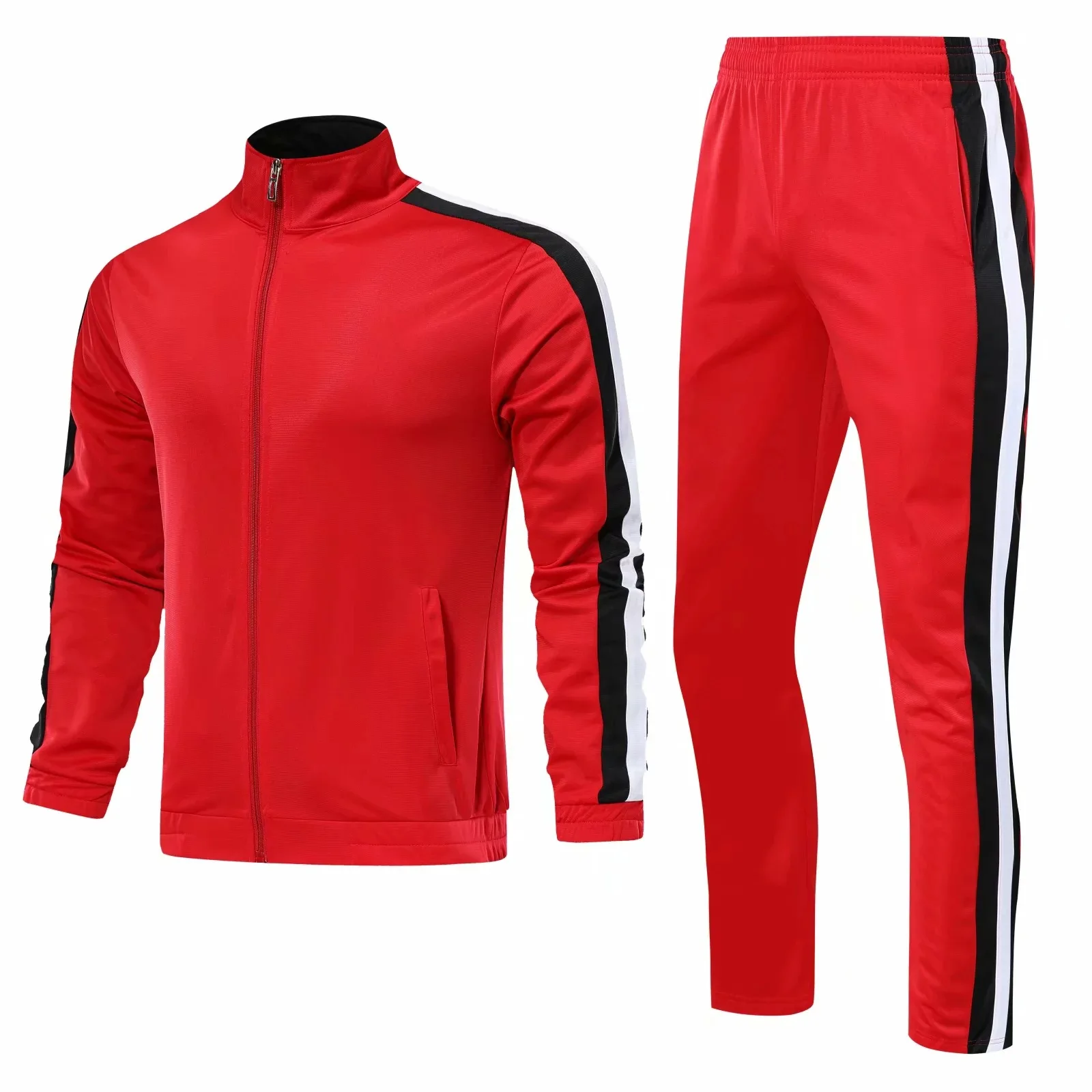 High Quality Track Suits Men Sport Tracksuit Latest Fashion 2 Piece Men S Sweatsuit Sets Bulk Sweat Suits Custom Logo