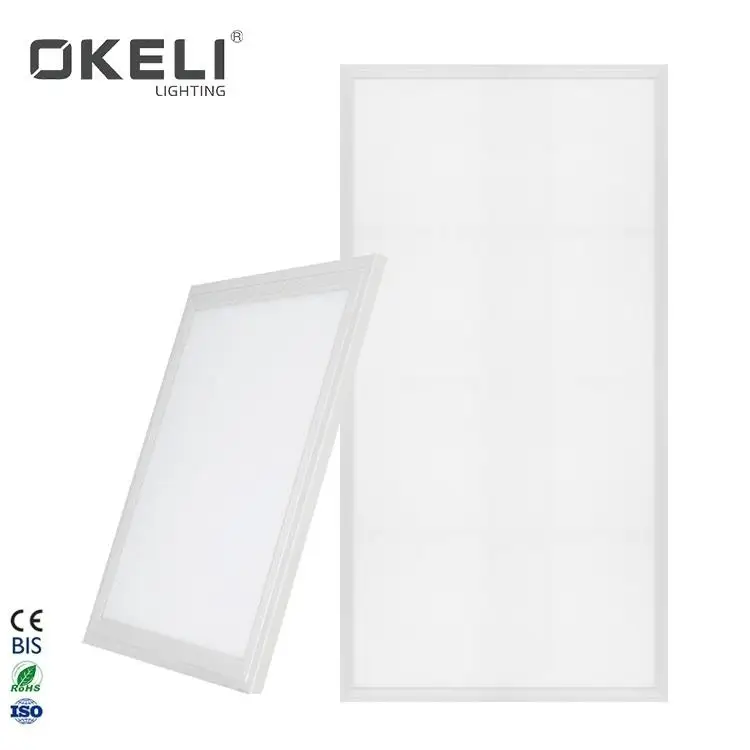 OKELI Ultra Slim Ceiling Mounted Office Square 120x60 Led Flat Panel Light