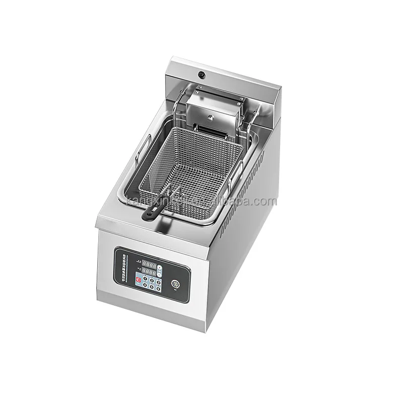 Wtih Cabinet Restaurant Deep Electric 1 Basket tank Fryer