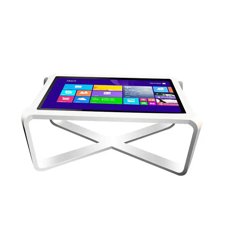 55 дюймов оптовый компьютерный стол интерактивный все в одном ПК сенсорный экран