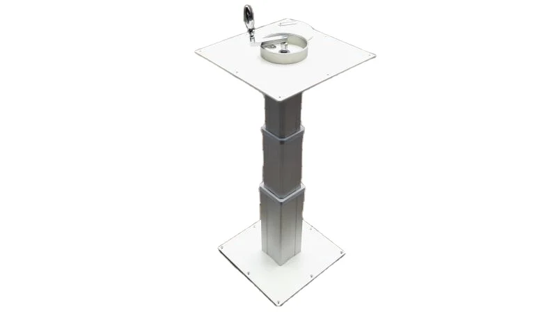 Wholesale Tatami Lifting Column Hand Crank  Table Base Adjustable Height  Pedestal Tea Table Base for Restaurant