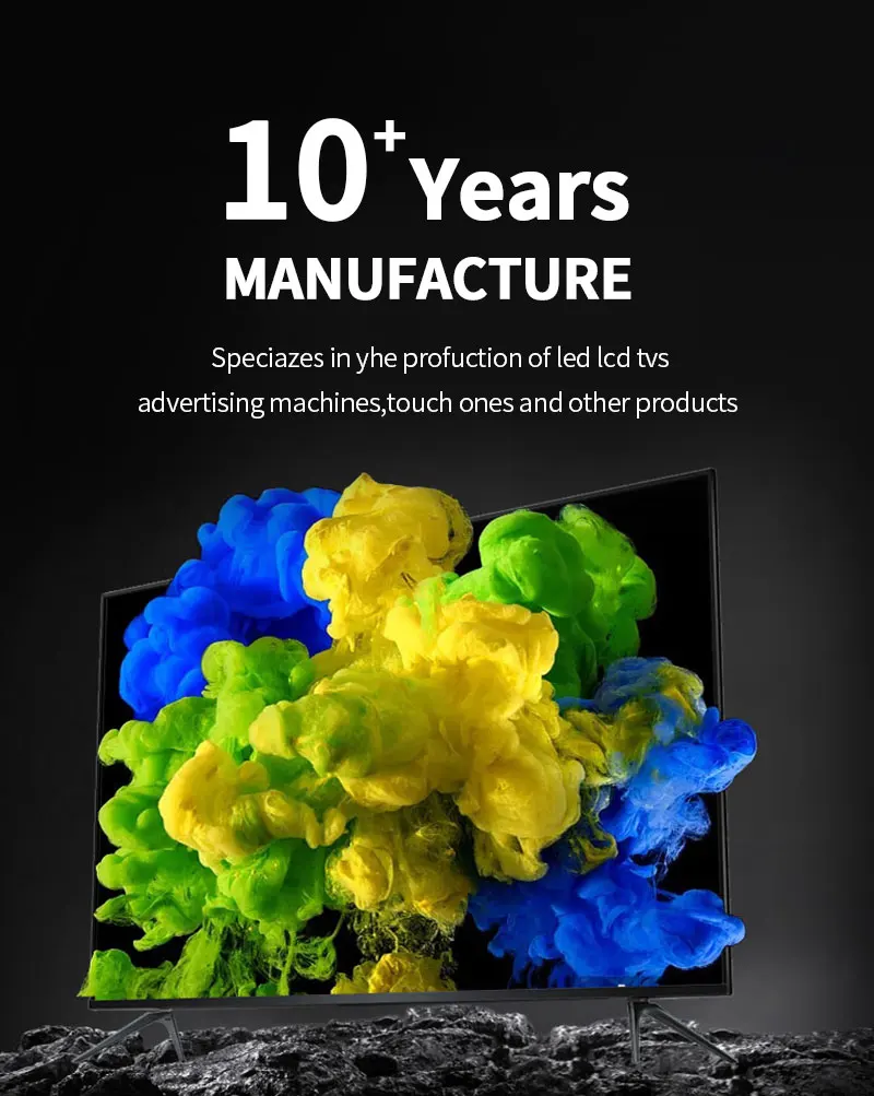 New Product Hot Sale Android 43 55 65 75  2k 4k UHD LED Smart Tv For /hotel/bar/bathroom/kitchen/dining room