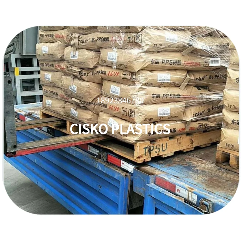 PPS EC-10/ EC-40B/ EC-50A Polyphenylene Sulfide Black PPS Pellets