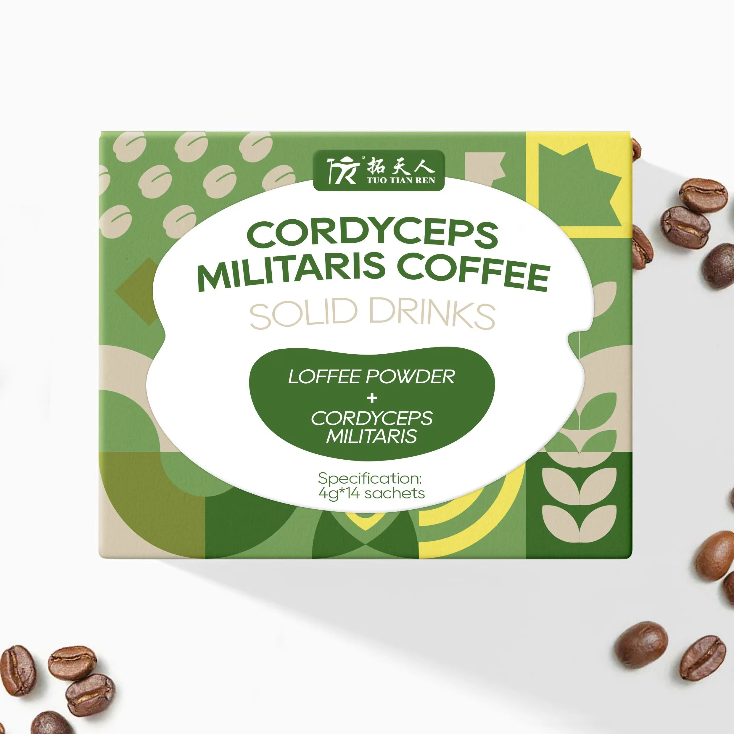2023 Cordyceps Militaris Coffee,mushroom coffee,mixed coffee