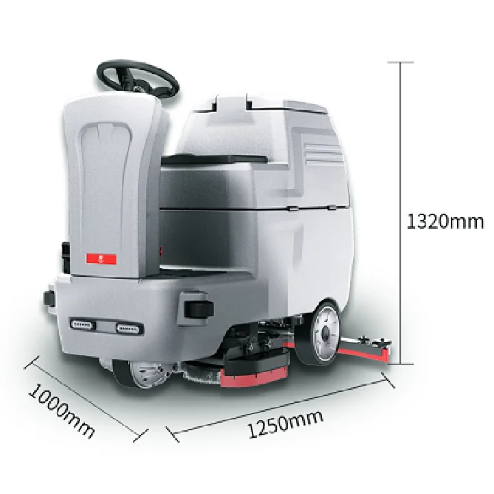 CleanHorse ARES700 OEM best price tile cleaning mini floor scrubber machine ride on