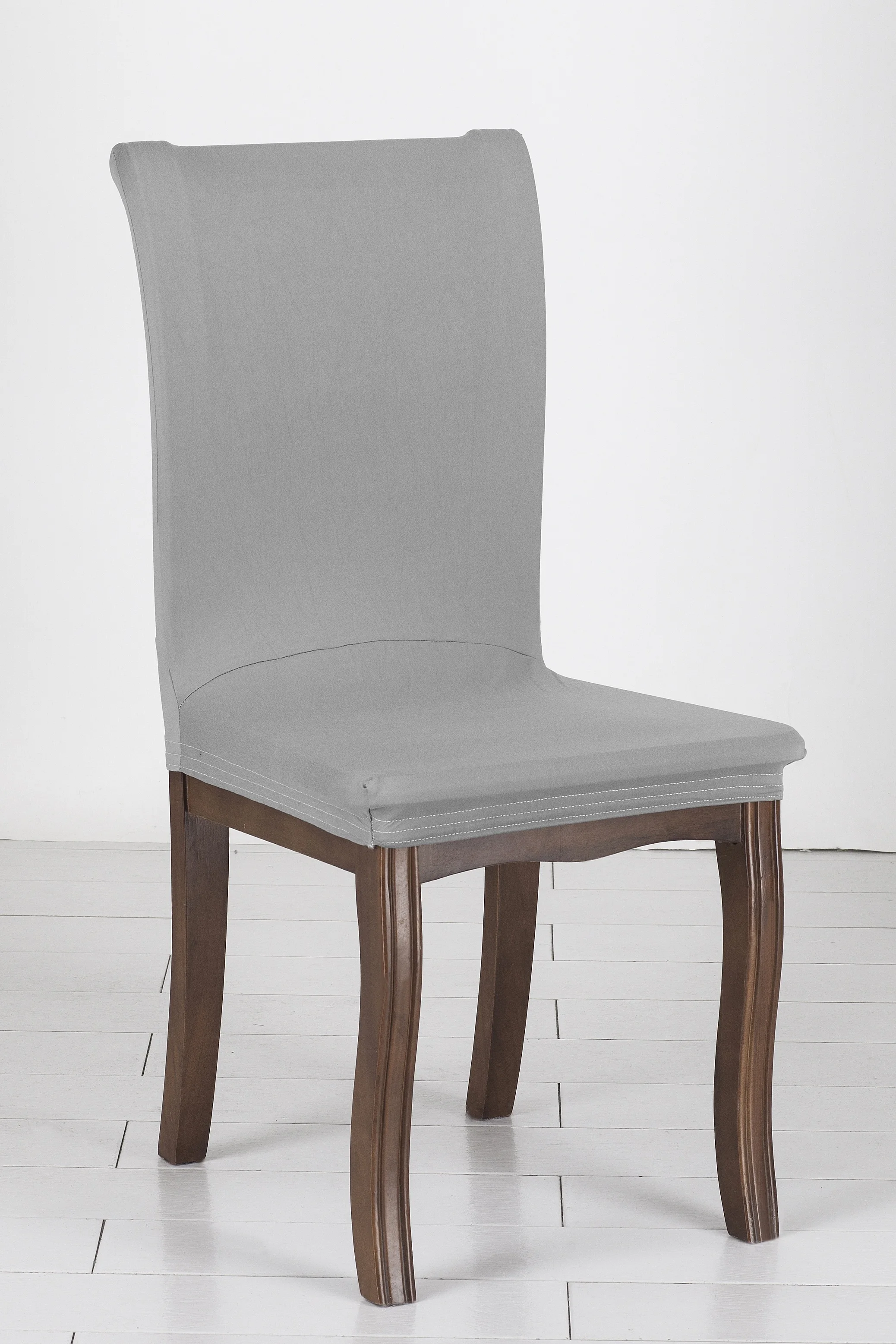 Chair for Dining Room-Stretch Chair Slipcovers for Decorative Seat Protector Armless Removable Washable Elastic Solid Chaircover
