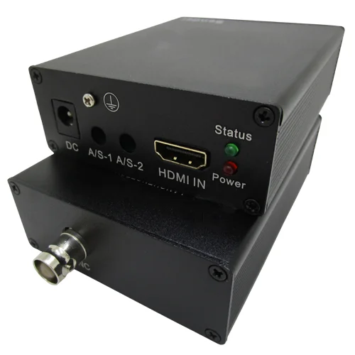 
HDF-300C Brand New HDMI Audio Video Transmitter Receiver Long Range 300m 1080P HDMI Extender Over BNC Coaxial Cable 