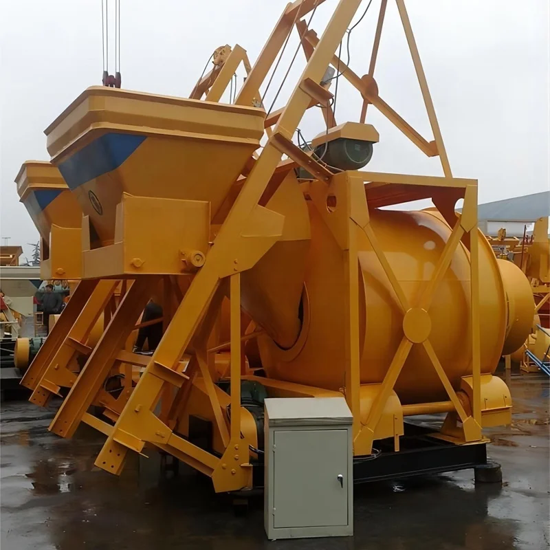 Купить Jzm500 небольшой двухколесный бетоносмеситель портативный 500L лабораторный мини-смеситель для цементного песка