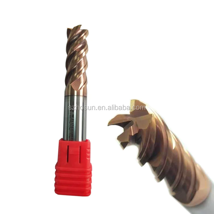 Endmill  carbide cutting tool  cnc milling cutter tool  4 blades  for stainless steel  4F