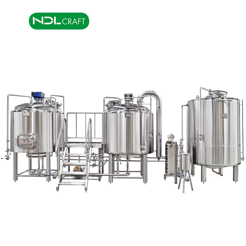 Turnkey Micro Brewing Equipment 1000l Electric Heating Brewing System for Pub