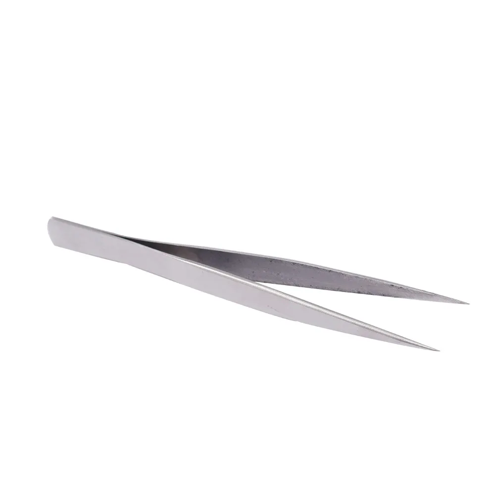 Non-slip Diamond Tweezers Jewelry Tweezers Elastic Stainless Steel Tools