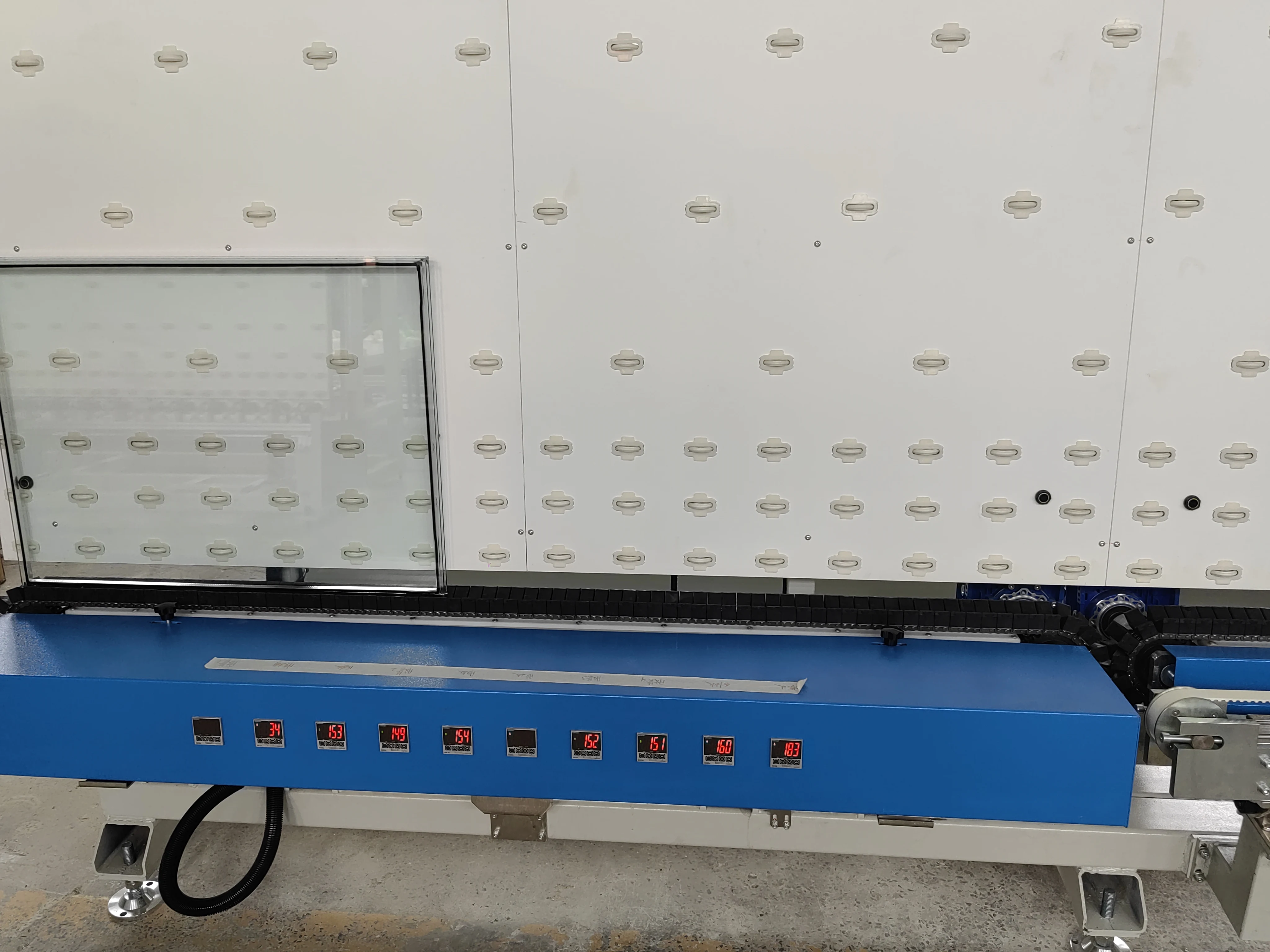 Sealant Coating Machine Automatic Super Spacer Insulating Glass Hot Melt Sealing Robot 2500x3700mm