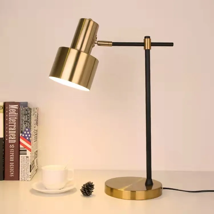 Creative art living room sofa corner vertical floor lamp light luxury personality simple hotel wiring-free decorative table lamp