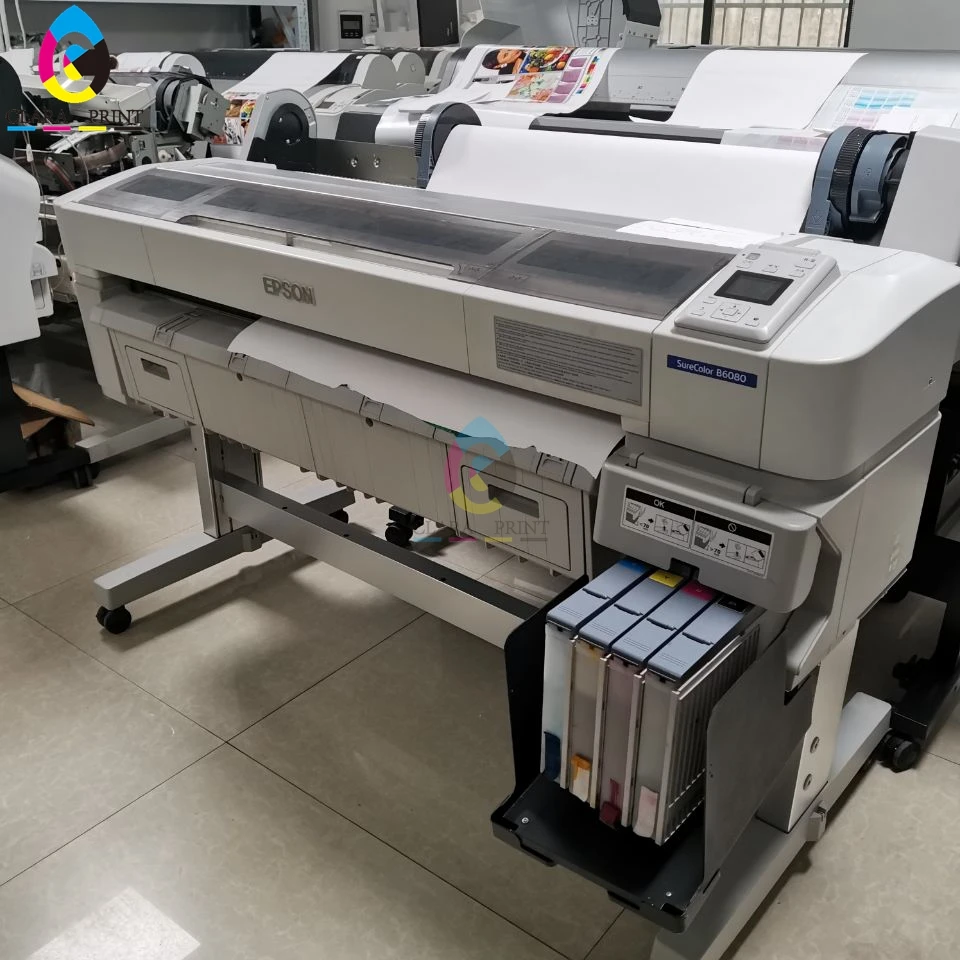 Second Hand SureColor SC-B6080 Sublimation & Pigment Printer  With New Head