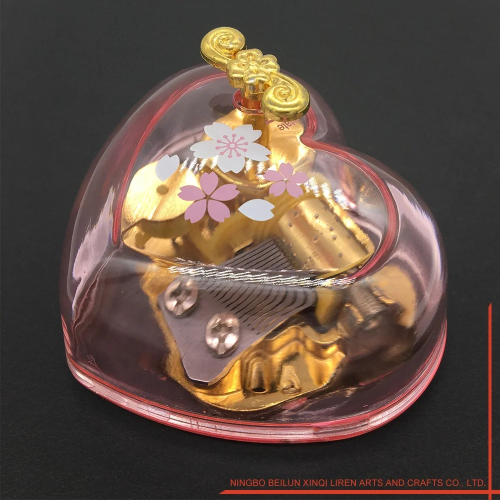 Wedding Gifts Wedding Souvenir Music Box Wedding March Music Heart Shaped Music Box