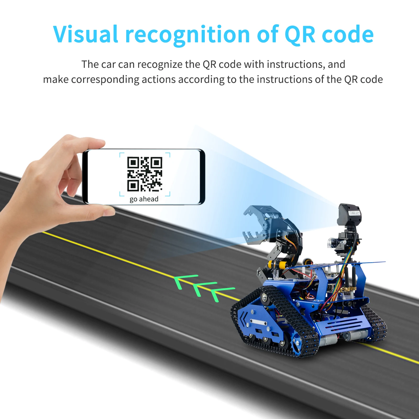 XiaoR GEEK THX wireless robot for programming 2wd tracking wheel ar duino programmable educational robot car kit