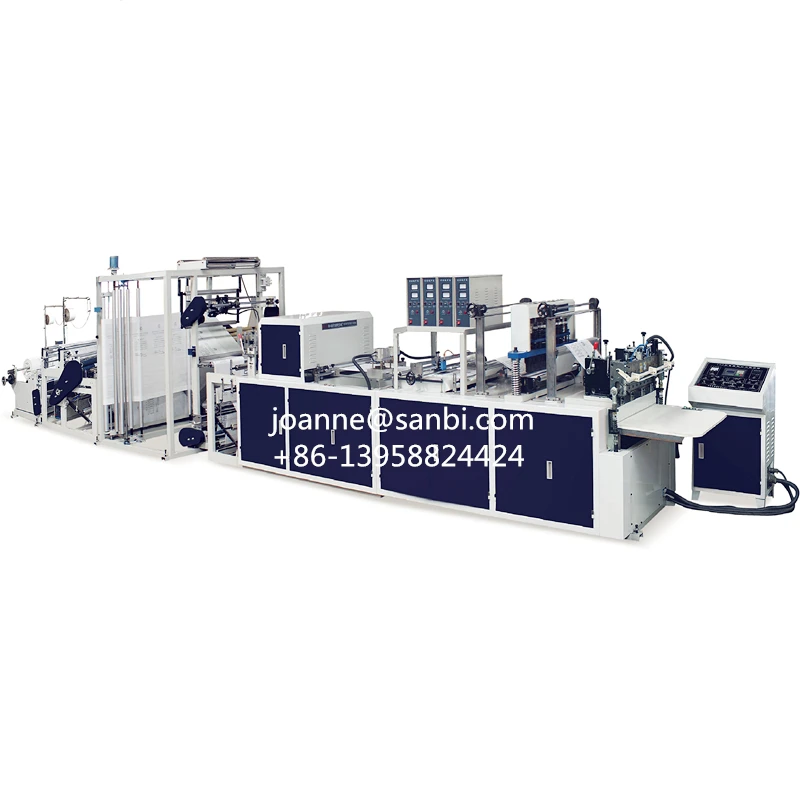 Full automatic non woven bag making machine