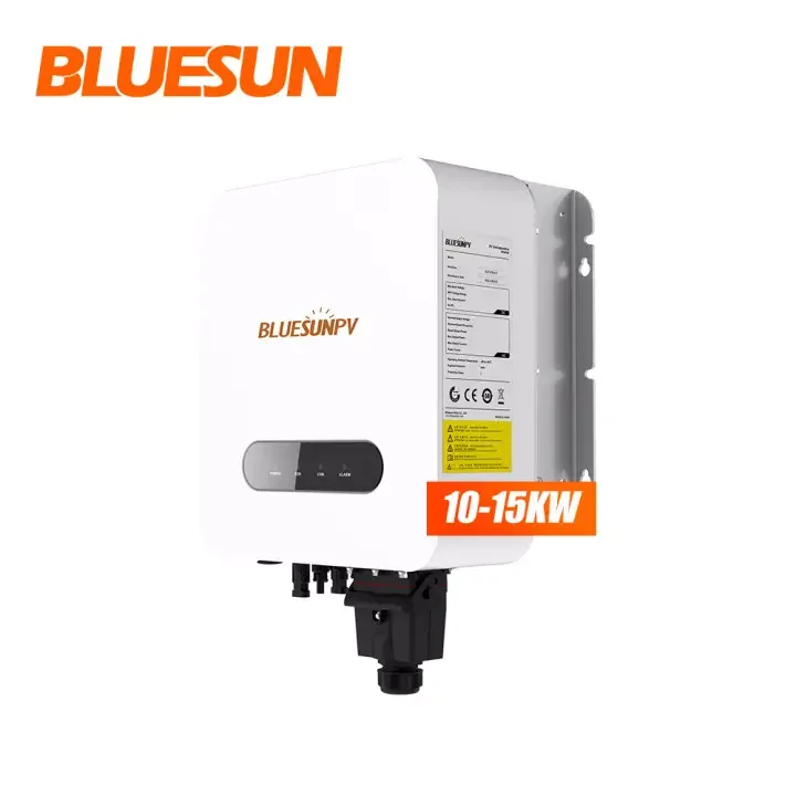 Bluesunl Solar Power Onrid Inverter Single Phase 220V 50Hz 10Kva 10Kw 15Kw Mppt Solar Panel Inverter Price