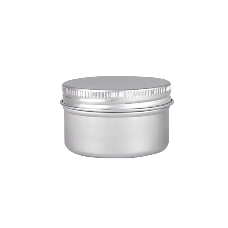 5ml 10ml 20ml 30ml 50ml 60ml Hot Selling Cosmetic Tin Container Metal Aluminum Jar Round Aluminum Tin Can Jar with Lid