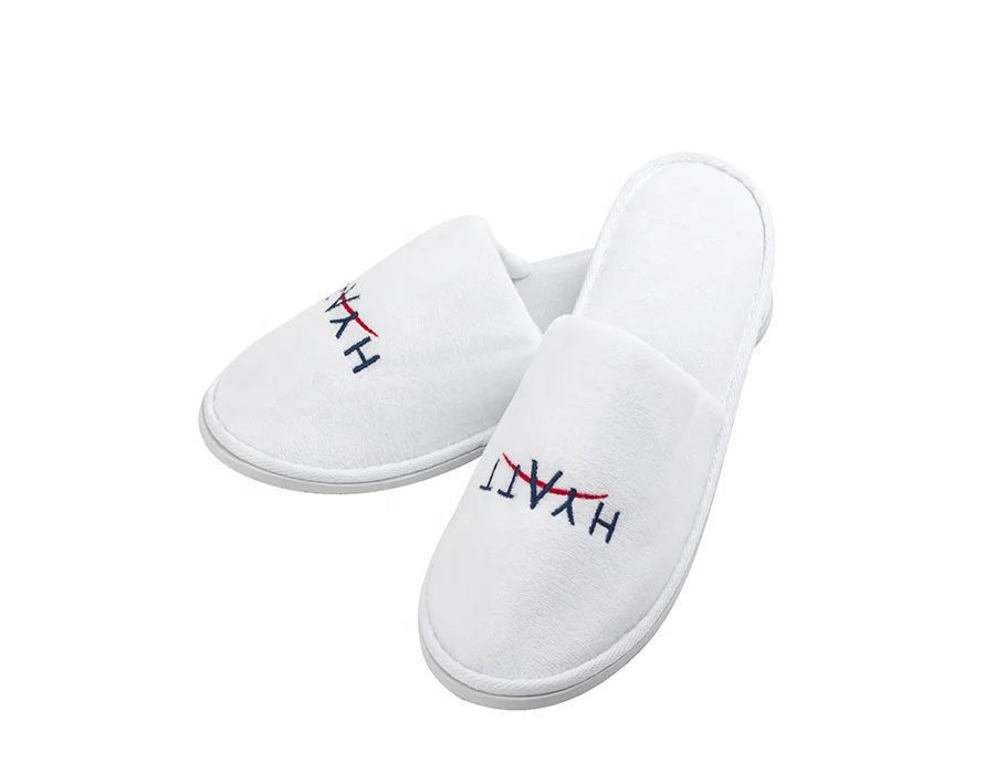Disposable Biodegradable Hotel Room Airline Slippers Set For Guest