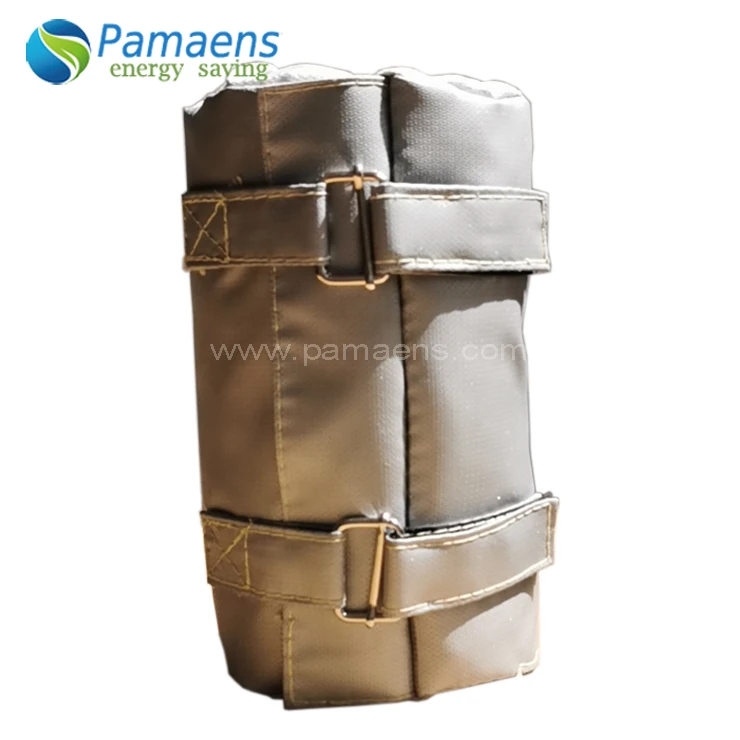 Professional designed removable pipe thermal insulation jacket& covers with long life time