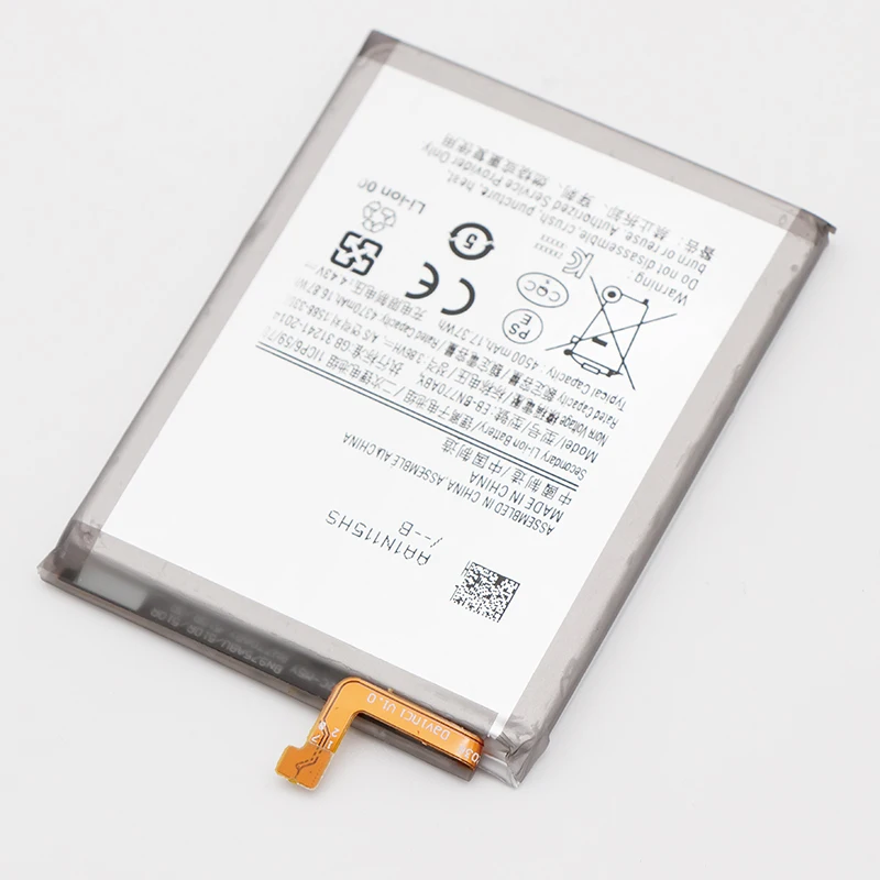 Blue Ray Android smart phone battery for Samsung EB-BN770ABY NOTE10 lite 4500mAh Replacement batteries