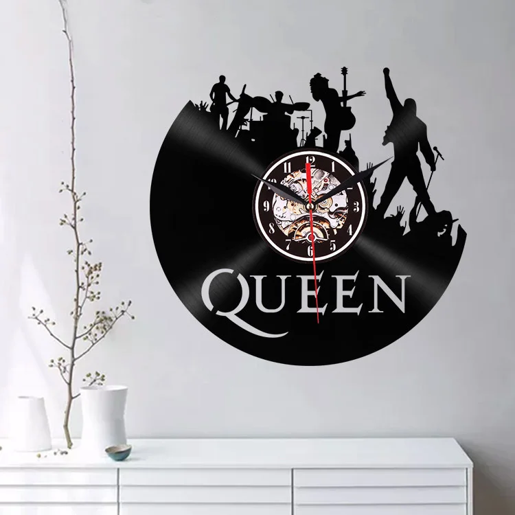 Creative Vinyl  lp Record Funky Traditional Decorative Wall Clocks