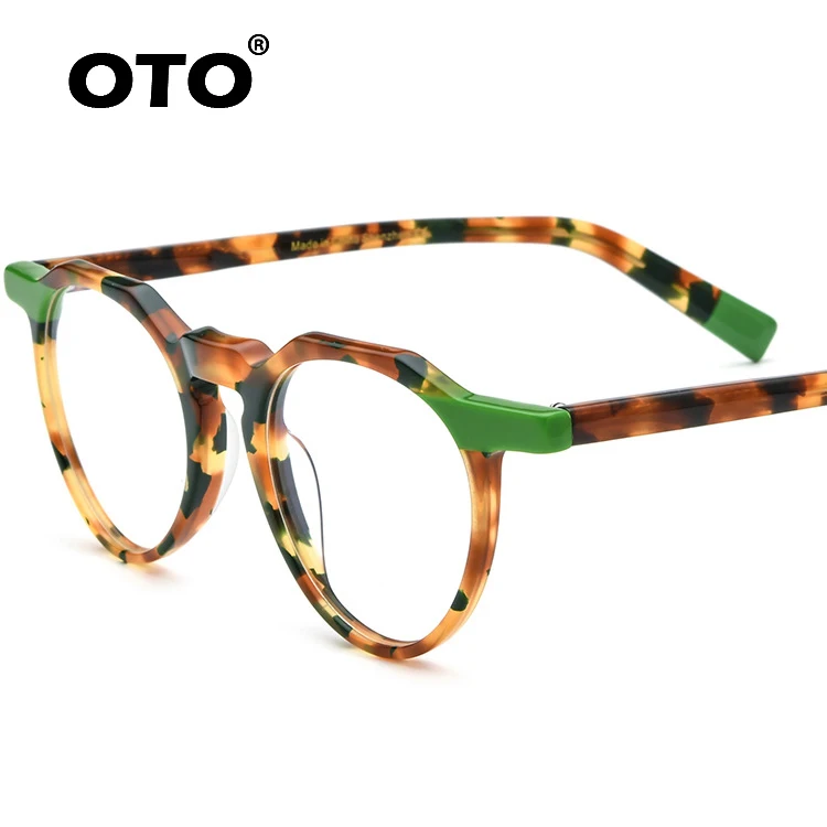 OTO 2022 vintage unisex acetate glasses frames eyeglass frames for advance oval optical eyewear