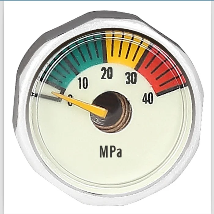 High pressure manometer SMACO 25mm mini pressure gauge G1/8 Thread