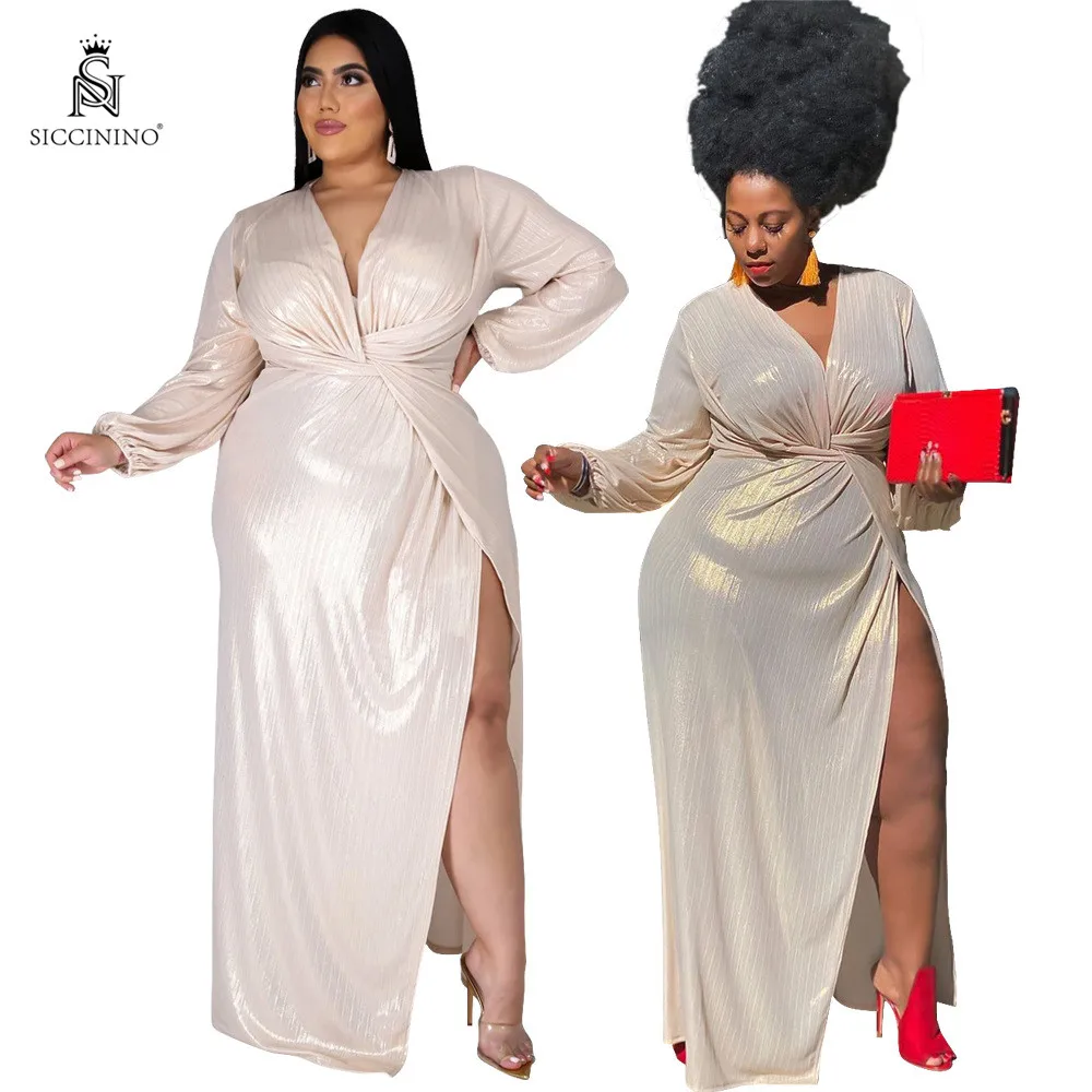 
2020 new design ladies evening gilding printed mix fat women plus size party wear dresses 