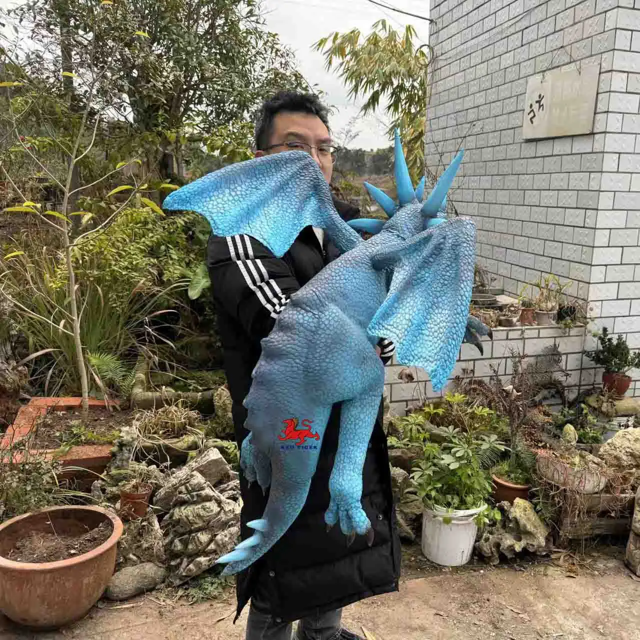 Small Animatronic Dinosaurs Hand Puppet Dragon Baby Dino