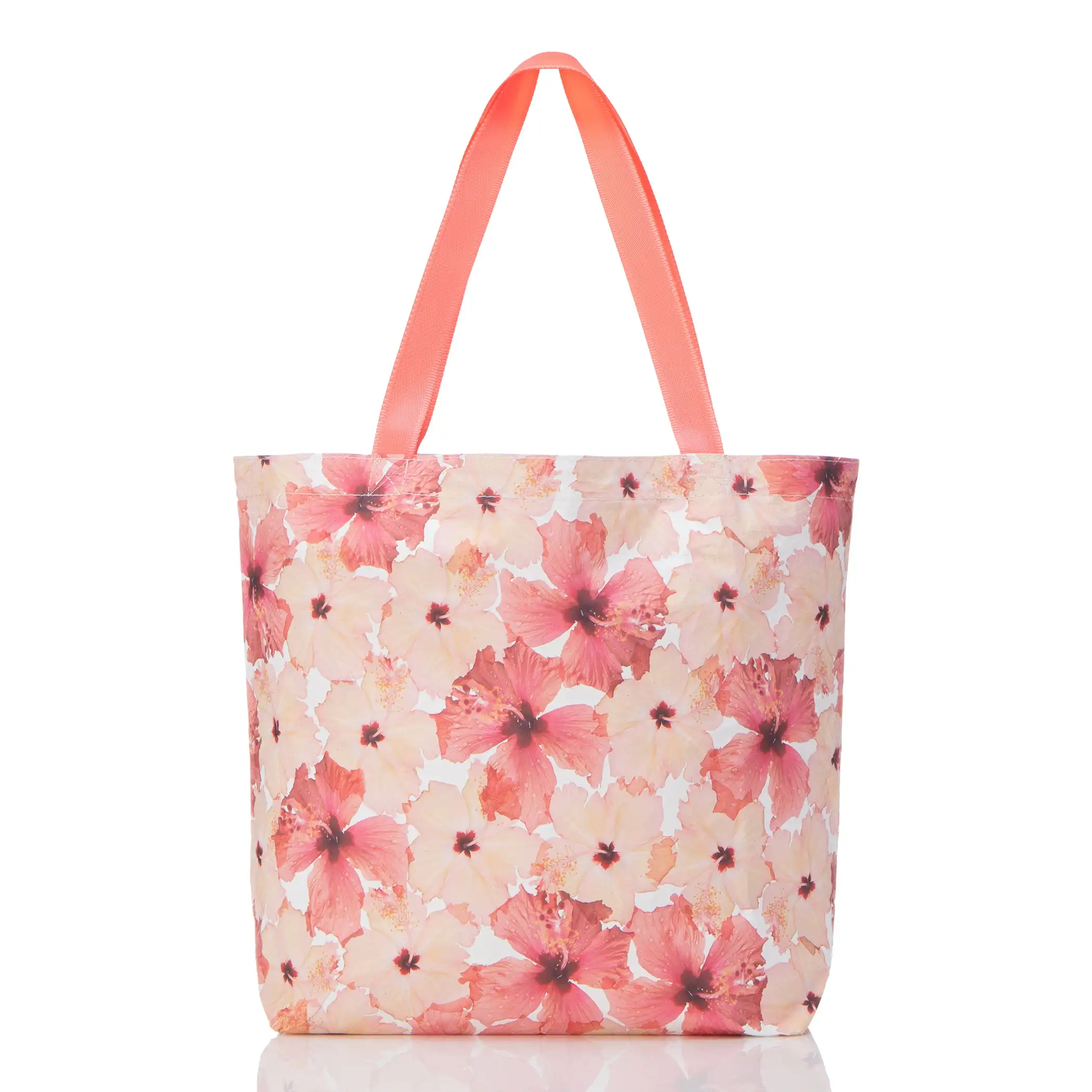 Fashion Eco Friendly Waterproof Beach Shopping Hawaiian Dupont Coated Tyvek Reversible Tote Bag