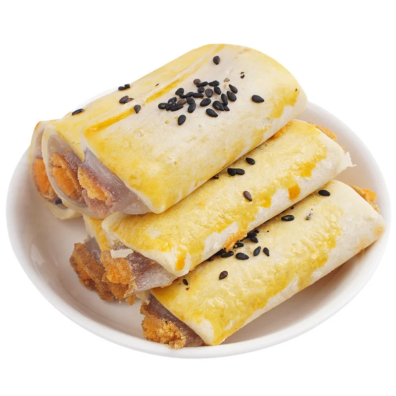 Chinese ice cream cone wafer biscuit biscuits and pies with bag dessert packaging 15 bags per box