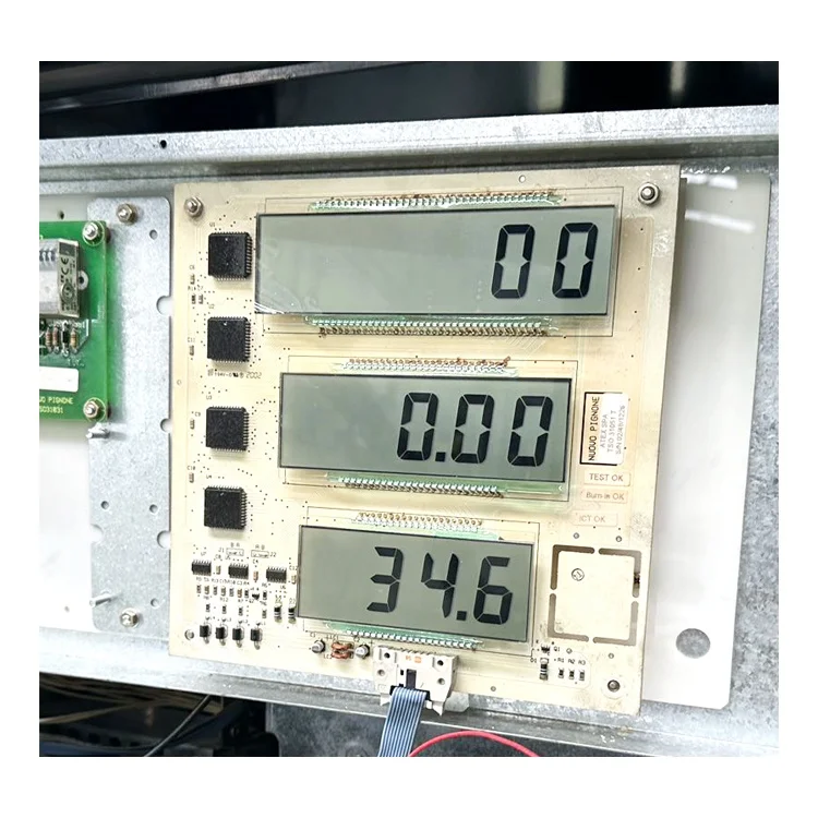 Original Wayne LCD Display 30pin 34pin 40pin 50pin 70pin LCD glass screen For Gilbarco Wayne Tatsuno Fuel Dispenser