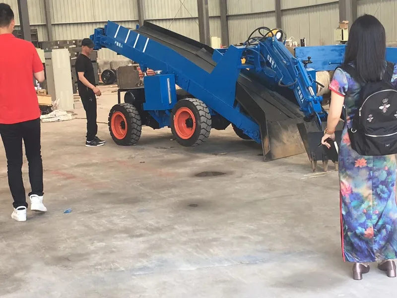 Underground Loader Mining Equipment Mining Loader with Side Dumping Bucket