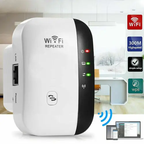 repeater wifi 300mbps wireless internet extender mini wifi amplifier network signal booster 2km long range wifi repeater