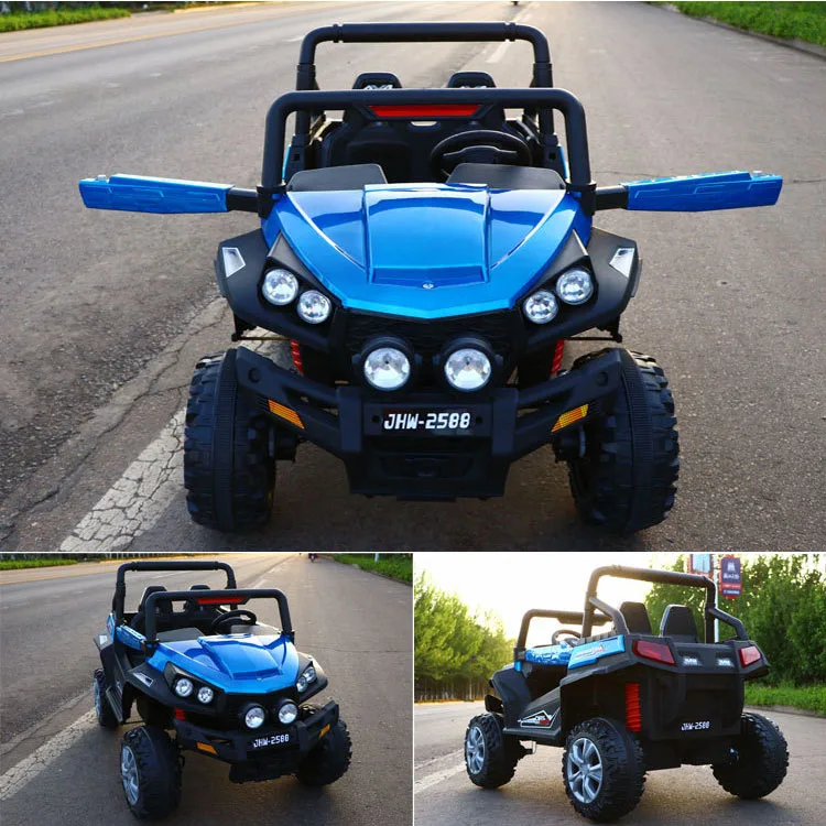  Wholesale QL2588 GO KART Electric Engine 4 Wheel driven ATV Brake Pedal Hand Mode Origin Motor type Speed Drive go