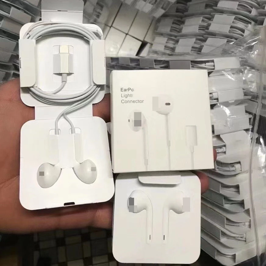  Оригинальные проводные наушники 8pin с разъемом 3 5 мм для Iphone наушники-вкладыши режима «свободные руки» Pro боксом