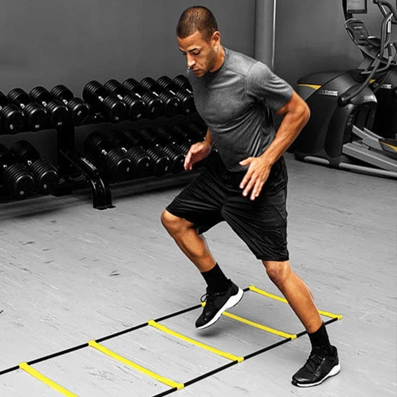 Football Sport Gym Hot Selling Kit Bands Discs Drag Running Parachute Agility Ladder Soccer Equipment Set Speed Training