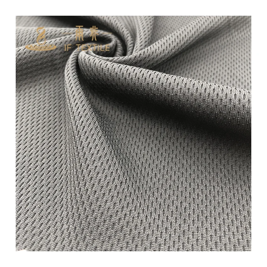 100% coolmax moisture-wicking quick dry  polyester sportswear t-shirt mesh cool max fabric