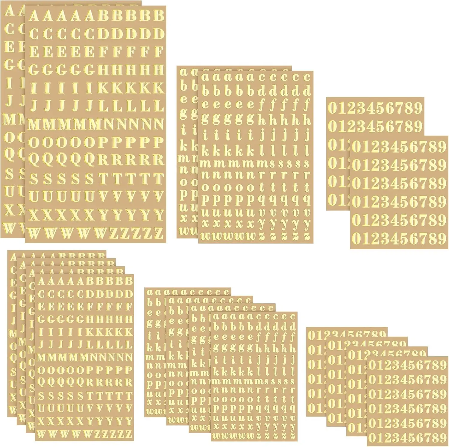 Custom Adhesive Monogram Letters Scrapbook Lettering Stickers for Arts Craft Decors