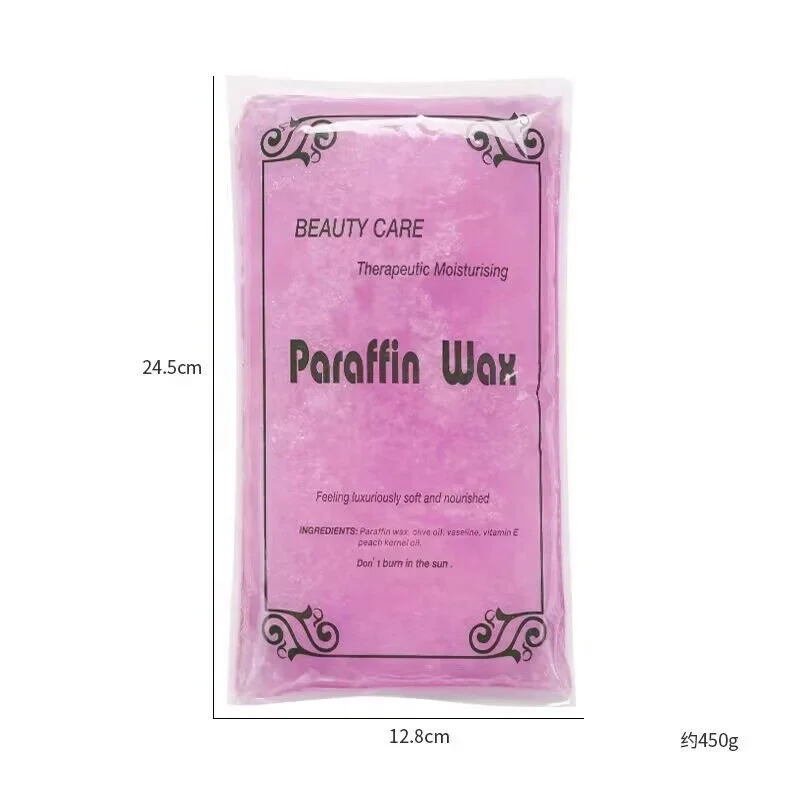 450g Paraffin Hand Wax Dissolving Wax Machine Hand Care Beauty Wax Moisturizing Whitening Moisturizing Care Hand Paraffin Bath