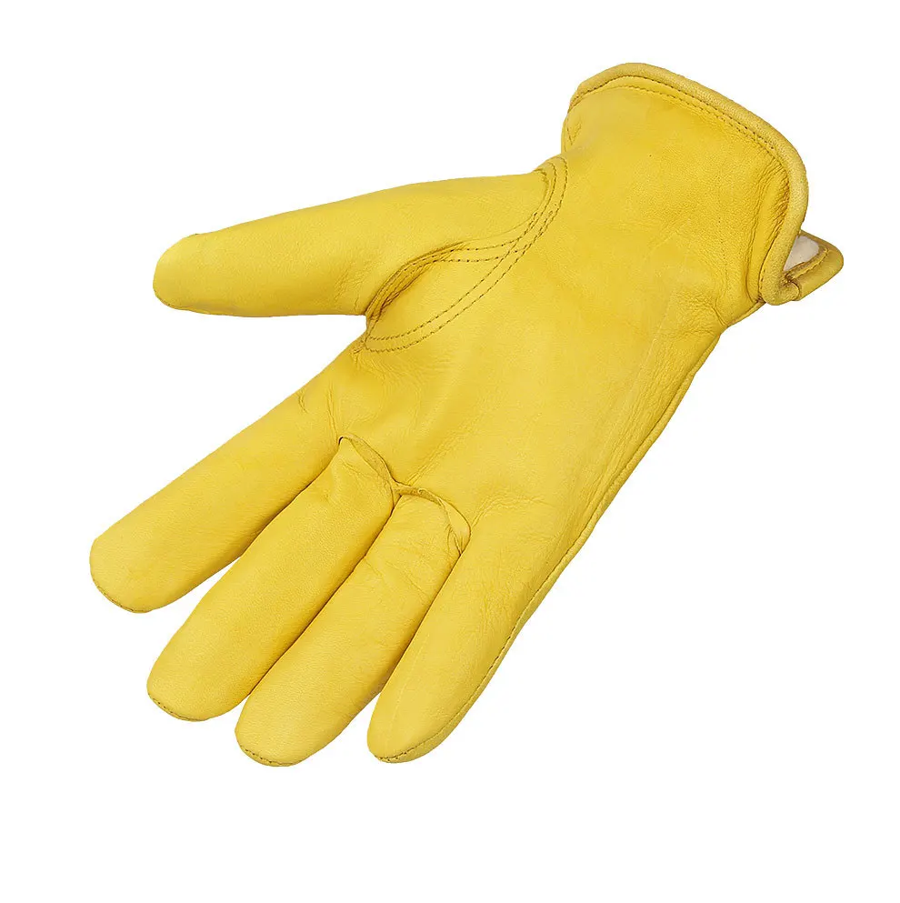 Оптовая продажа мужские зимние перчатки из оленьей кожи с изоляцией Guantes Para Moto Invierno для езды на мотоцикле