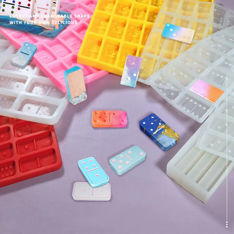 Лидер продаж, силиконовые формы для рукоделия «сделай сам» из эпоксидной смолы, формы для домино с Микки Маусом, силиконовая форма для карт домино