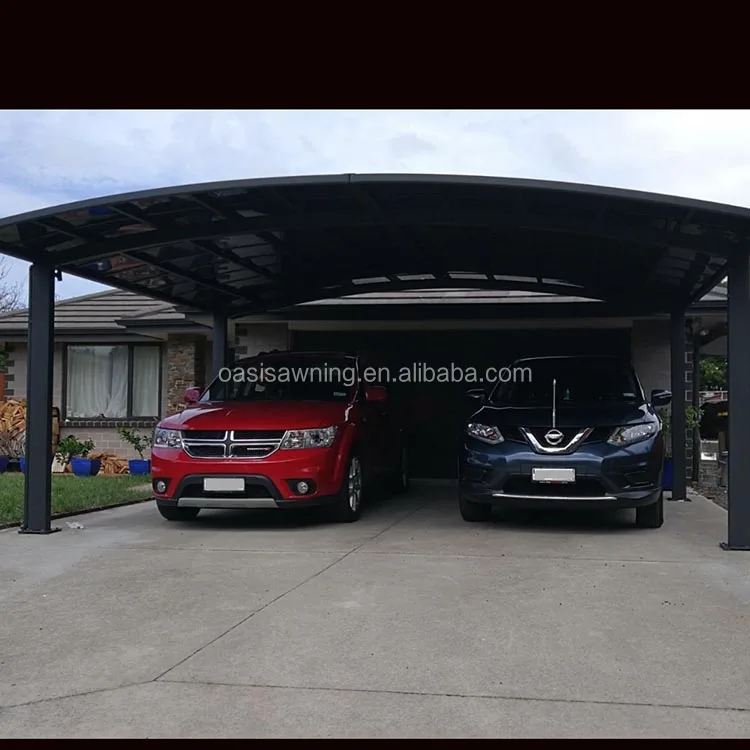 Индивидуальный дизайн гаража, наружная стальная конструкция гаража