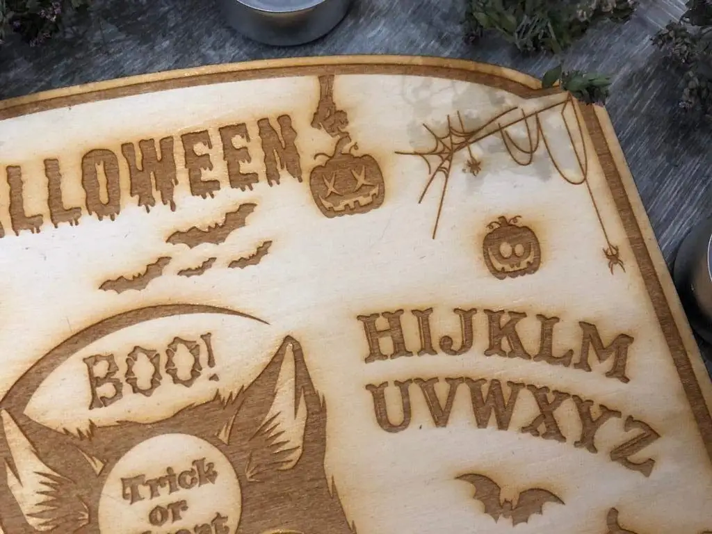  Доска Ouija с доской деревянная тыквой кошкой и духом говорящая игра души Готическая ведьма Декор подарок на