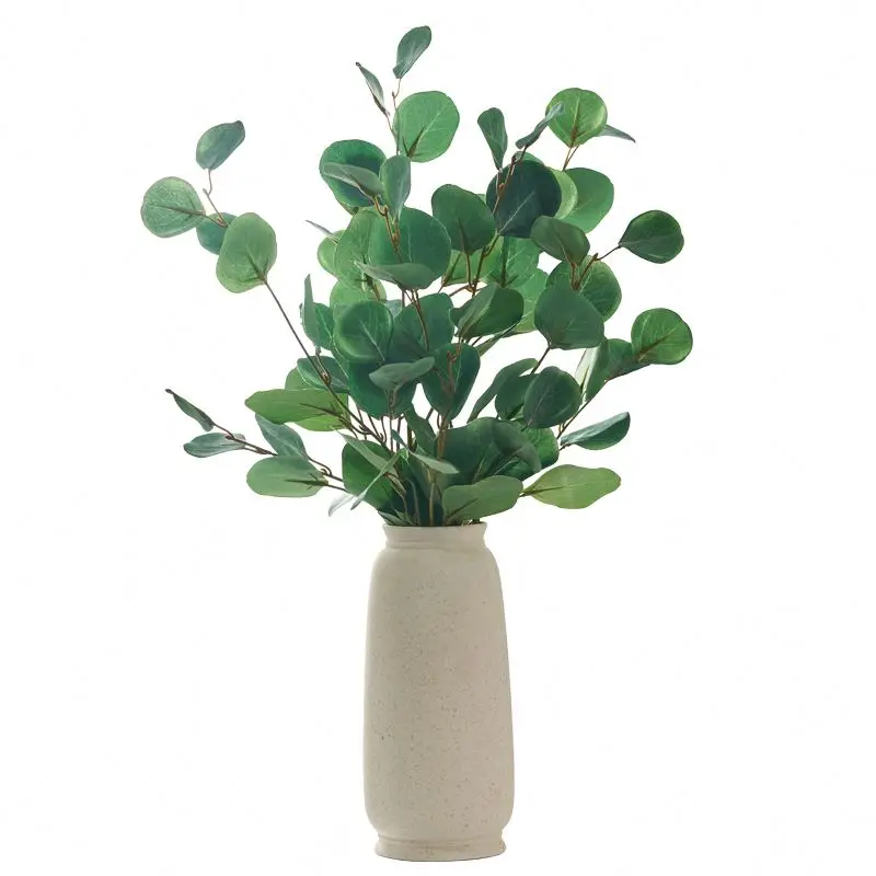 
Nordic Style Stoneware Ceramic Of Artistic Vase Living Room Table Flower Arrangement Decorative Porcelain 